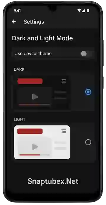 Dark or Light Mode
