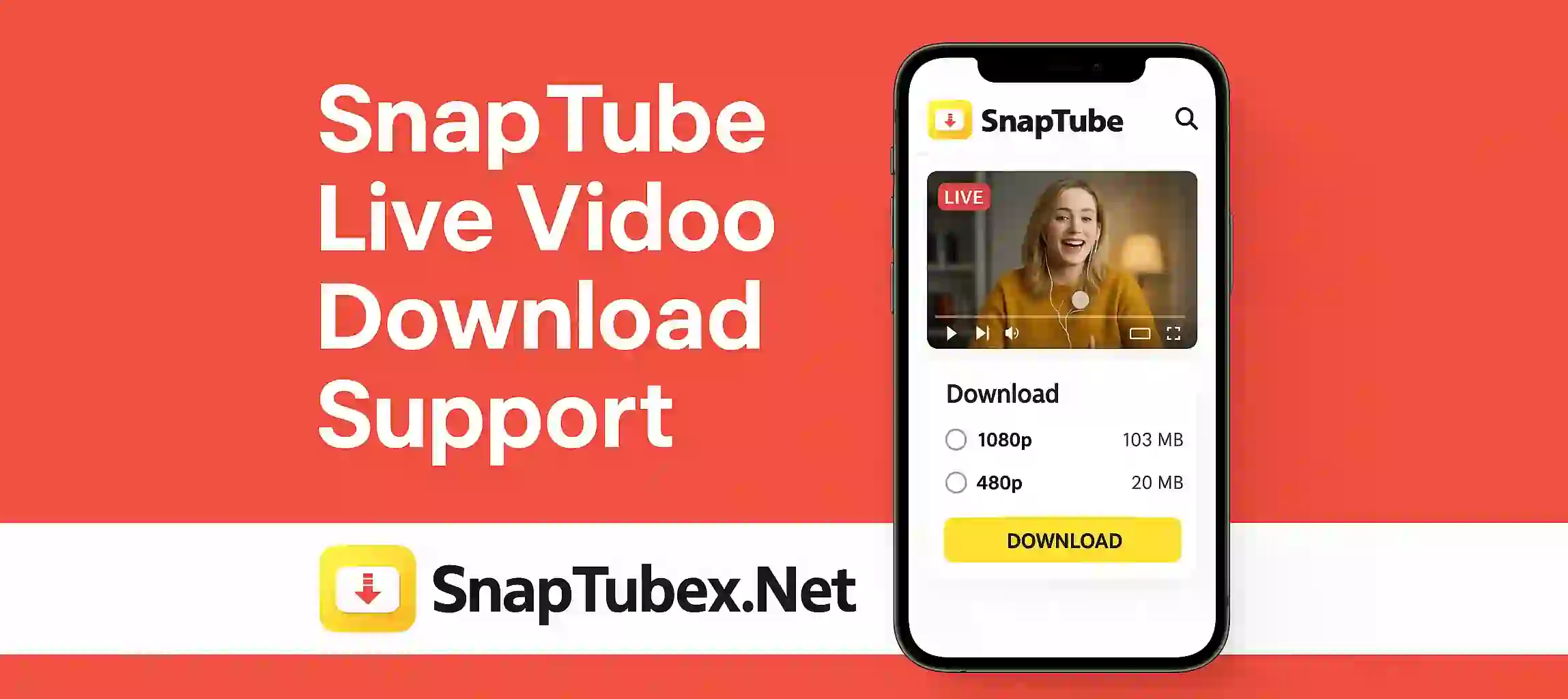 SnapTube Live Video Download Support